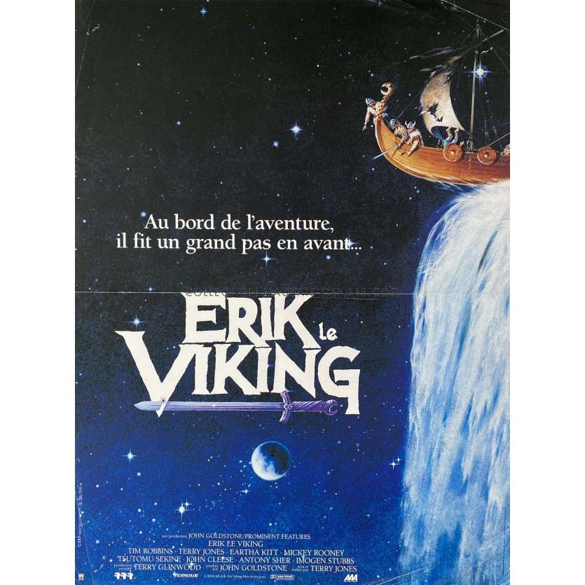 ERIK LE VIKING Affiche de film- 40x54 cm. - 1989 - Tim Robbins, Terry Jones