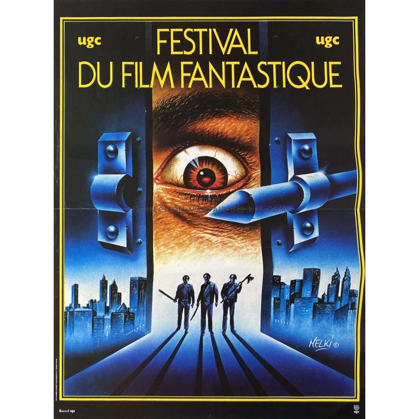 FESTIVAL UGC DU FILM FANTASTIQUE Affiche de film- 40x54 cm. - 1980 - Paris, Laurent Melki