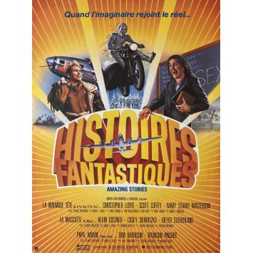 AMAZING STORIES French Movie Poster- 15x21 in. - 1985 - Steven Spielberg, Harvey Keitel