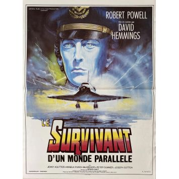 THE SURVIVOR French Movie Poster- 15x21 in. - 1981 - David Hemmings, Robert Powell