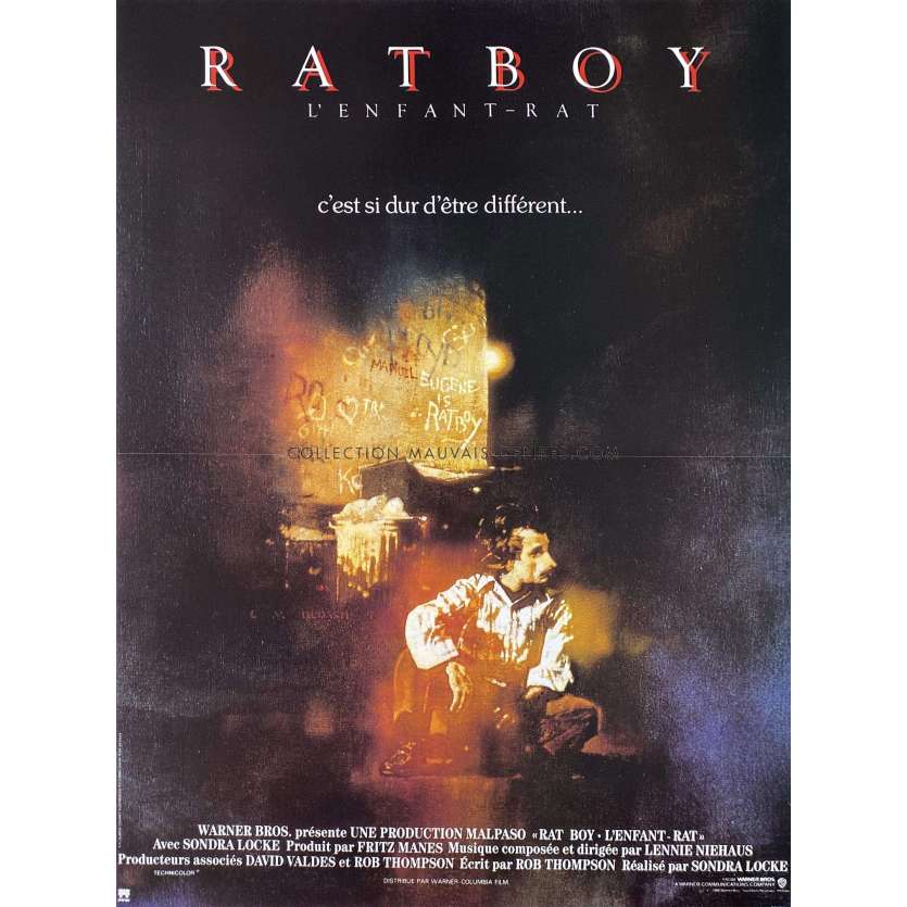 RATBOY Affiche de film- 40x54 cm. - 1986 - Robert Towshend, Sondra Locke