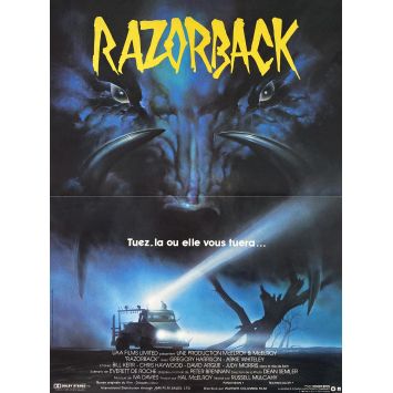 RAZORBACK Affiche de film- 40x54 cm. - 1984 - Gregory Harrison, Russell Mulcahy