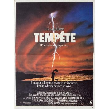 TEMPEST French Movie Poster- 15x21 in. - 1982 - Paul Mazursky, John Cassavetes