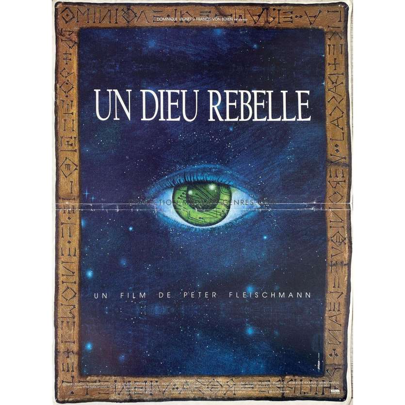 UN DIEU REBELLE Affiche de film- 40x60 cm. - 1989 - Edward Zentara, Peter Fleischmann