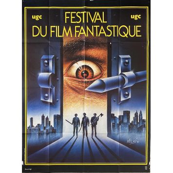FESTIVAL UGC DU FILM FANTASTIQUE Affiche de film- 120x160 cm. - 1980 - Paris, Laurent Melki