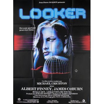 LOOKER Affiche de film- 120x160 cm. - 1981 - Albert Finney, Michael Crichton