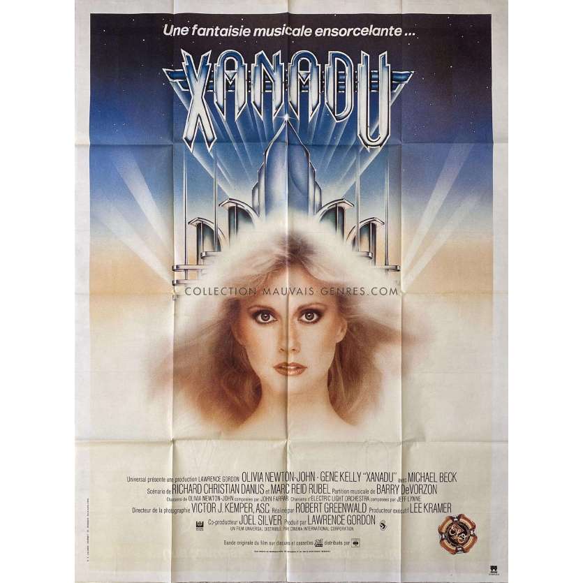 XANADU Affiche de film- 120x160 cm. - 1980 - Olivia Newton-John, Robert Greenwald