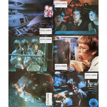 EXPLORERS Photos de film x6 - 22x28 cm. - 1985 - Ethan Hawke, Joe Dante