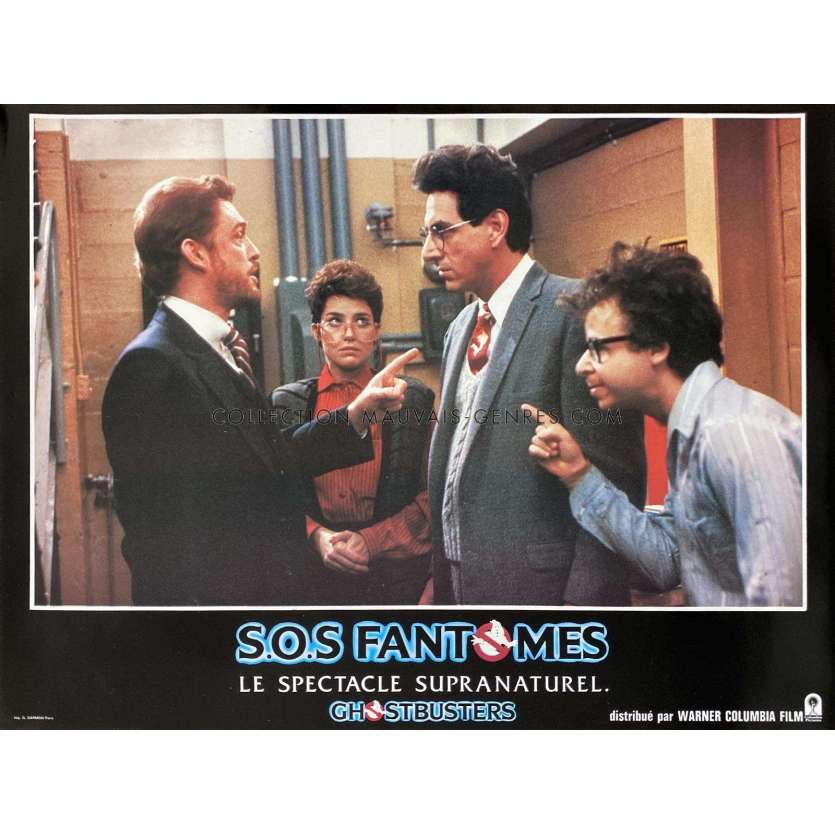 GHOSTBUSTERS French Lobby Card N07 - 12x15 in. - 1984 - Ivan Reitman, Bill Murray