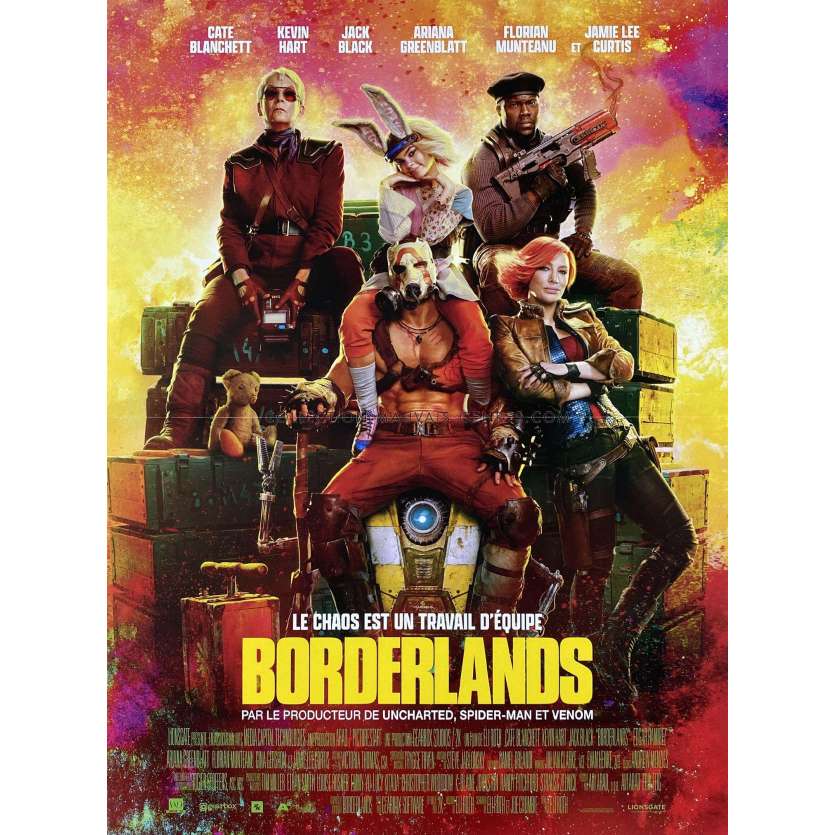 BORDERLANDS Affiche de film- 40x54 cm. - 2024 - Cate Blanchett, Eli Roth