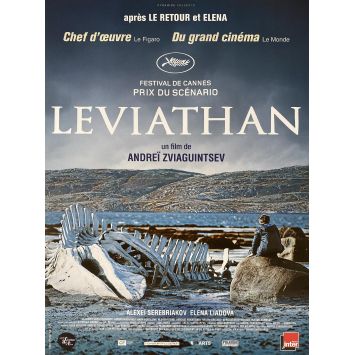 LEVIATHAN French Movie Poster- 15x21 in. - 2014 - Andreï Zviaguintsev, Alekseï Serebryakov