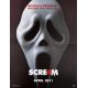SCREAM 4 Affiche de film- 40x54 cm. - 2011 - Neve Campbell, Wes Craven