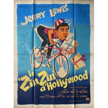 LE ZINZIN D'HOLYWOOD Affiche de film- 120x160 cm. - 1961 - Brian Donlevy , Jerry Lewis