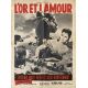 L'OR ET L'AMOUR Affiche de film- 60x80 cm. - 1956 - Virginia Mayo, Jacques Tourneur