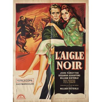 L'AIGLE NOIR Affiche de film- 60x80 cm. - 1959 - Rosanna Schiaffino, William Dieterle