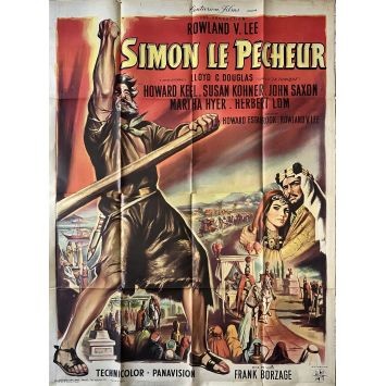 THE BIG FISHERMAN French Movie Poster- 47x63 in. - 1959 - Frank Borzage, Howard Keel