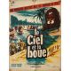 LE CIEL ET LA BOUE Affiche de film- 60x80 cm. - 1961 - Gérard Delloye, Pierre-Dominique Gaisseau