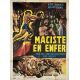 MACISTE EN ENFER Affiche de film- 120x160 cm. - 1962 - Kirk Morris, Riccardo Fredda