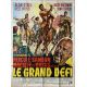 SAMSON AND THE MIGHTY CHALLENGE French Movie Poster- 47x63 in. - 1964 - Giorgio Capitani, Sergio Ciani