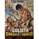GOLIATH A LA CONQUETE DE BAGDAD Affiche de film- 120x160 cm. - 1965 - Peter Lupus, Domenico Paolella