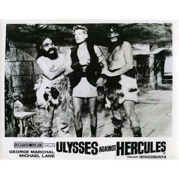 ULYSSE CONTRE HERCULE Photo de presse 20x25 - 1962 - George Marchal, Maria Caiano