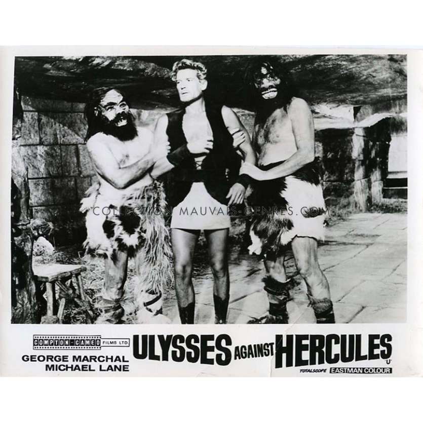 ULYSSE CONTRE HERCULE Photo de presse 20x25 - 1962 - George Marchal, Maria Caiano