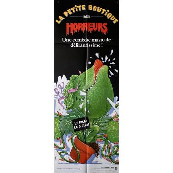 LITTLE SHOP OF HORRORS French Movie Poster- 23x63 in. - 1986 - Franck Oz, Rick Moranis