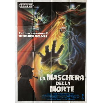 THE MASKS OF DEATH Italian Movie Poster- 39x55 in. - 1984 - Roy Ward Baker, Peter Cushing