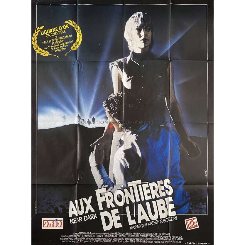 AUX FRONTIERES DE L'AUBE - NEAR DARK Affiche de cinéma- 120x160 cm. - 1987 - Bill Paxton, Kathryn Bigelow