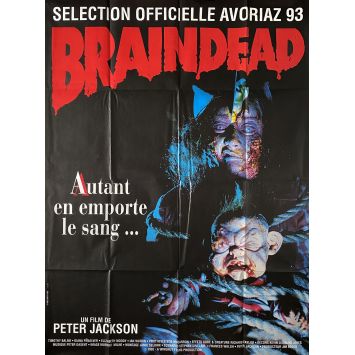 DEAD ALIVE French Movie Poster- 47x63 in. - 1992 - Peter Jackson, Timothy Balme