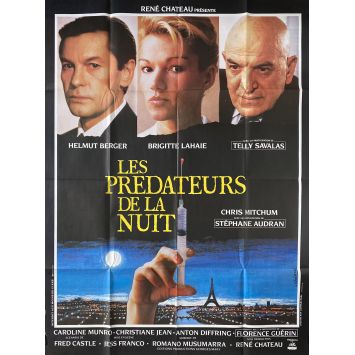 FACELESS French Movie Poster- 47x63 in. - 1988 - Jesús Franco, Helmut Berger
