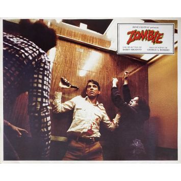 DAWN OF THE DEAD French Lobby Card N03 - 9x12 in. - 1979 - George A. Romero, Tom Savini