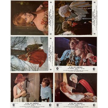 THE FEARLESS VAMPIRE KILLERS French Lobby Cards Set B - x6 - 10x12 in. - 1967 - Roman Polanski, Sharon Tate