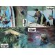 HUMANOIDS FROM THE DEEP French Lobby Cards x4 - 9x12 in. - 1980 - Barbara Peeters, Doug McClure