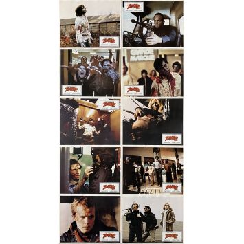 DAWN OF THE DEAD French Lobby Cards x10 - 9x12 in. - 1979 - George A. Romero, Tom Savini