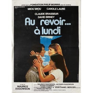 BYE, SEE YOU MONDAY French Movie Poster- 15x21 in. - 1979 - Maurice Dugowson, Carole Laure