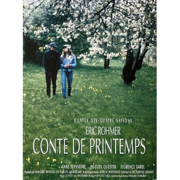 A TALE OF SPRINGTIME French Movie Poster- 15x21 in. - 1990 - Eric Rohmer, Anne Teyssèdre