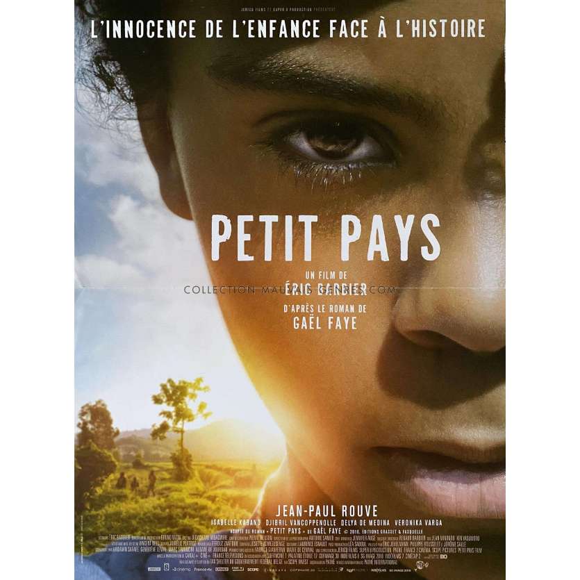 PETIT PAYS Affiche de cinéma- 40x54 cm. - 2020 - Jean-Paul Rouve, Eric Barbier