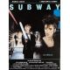 SUBWAY French Movie Poster- 15x21 in. - 1985 - Luc Besson, Isabelle Adjani