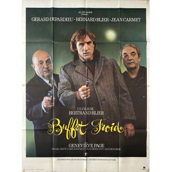 BUFFET FROID Affiche de cinéma- 120x160 cm. - 1979 - Gérard Depardieu, Bertrand Blier