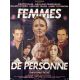 FEMMES DE PERSONNE Affiche de cinéma- 120x160 cm. - 1984 - Marthe Keller, Christopher Frank