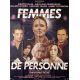 FEMMES DE PERSONNE French Movie Poster- 47x63 in. - 1984 - Christopher Frank, Marthe Keller