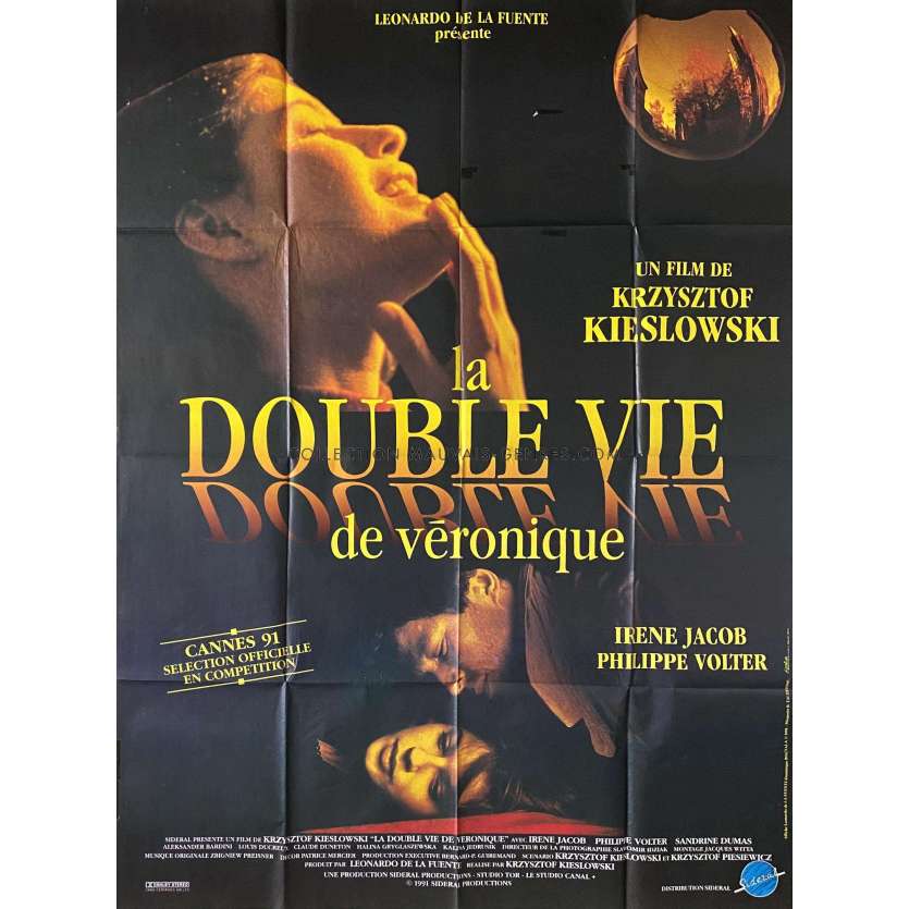 THE DOUBLE LIFE OF VERONIQUE French Movie Poster- 47x63 in. - 1991 - Krzysztof Kieslowski, Irène Jacob