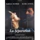 LA SEPARATION (1994) Affiche de cinéma- 120x160 cm. - 1994 - Isabelle Huppert, Christian Vincent