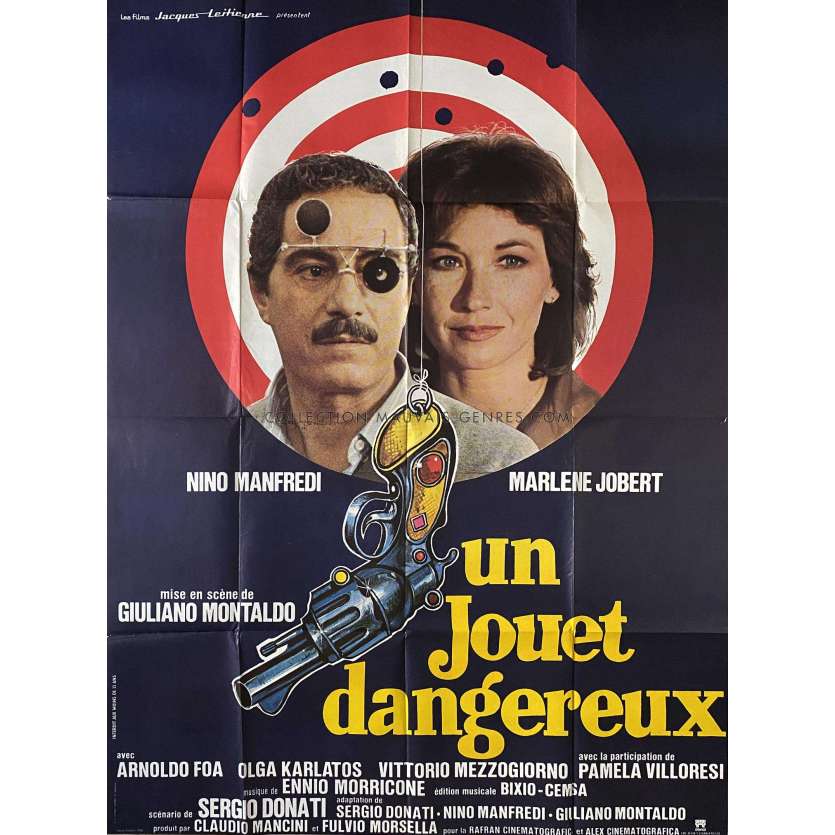 UN JOUET DANGEREUX Affiche de cinéma- 120x160 cm. - 1979 - Nino Manfredi, Giuliano Montaldo