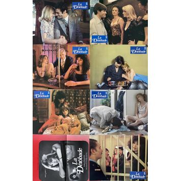 MEMOIR OF A FRENCH WHORE French Lobby Cards x7 with herald. - 9x12 in. - 1979 - Daniel Duval, Miou-Miou