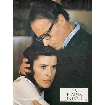 LA FEMME D'A COTE Photo de film- 21x30 cm. - 1981 - Gérard Depardieu, FranCois Truffaut