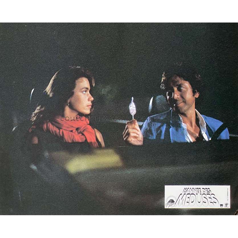 L'ANNEE DES MEDUSES French Lobby Card- 9x12 in. - 1984 - Bernard Giraudeau, Valérie Kaprisky