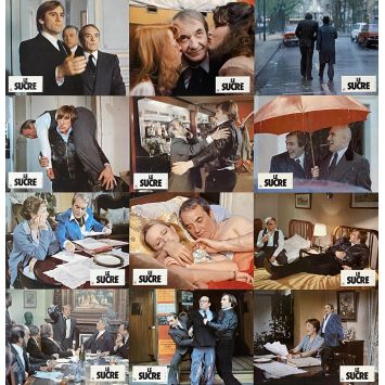 LE SUCRE Photos de film x12 - 21x30 cm. - 1978 - Gérard Depardieu, Jacques Rouffio