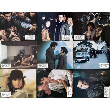THE UNBEARABLE LIGHTNESS OF BEING French Lobby Cards x9 - set B. - 9x12 in. - 1988 - Philip Kaufman, Daniel Day-Lewis